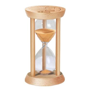 Imagem de Temporizador de areia de 3 minutos, ampulheta de areia de madeira de 3 minutos, relógio de areia pequeno, Reloj De Arenai, ampulheta de vidro de hora para casa, escritório, decoração, jogos, sala de