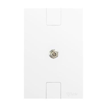 Imagem de Módulo Conector de Antena Placa 4x2 Caprice Pluzie, Branca