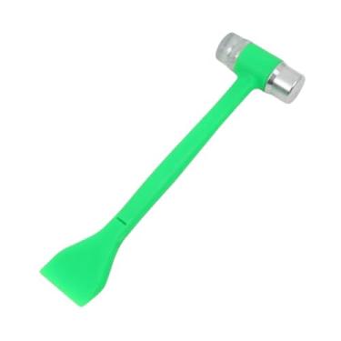 Imagem de FashionCha Martelo de Cabeça Dupla, Dupla Face, Martelo de Borracha Multiuso para Artesanato, Decoração de Interiores, Instalação de Ferramentas, 3 in 1, Tamanho real