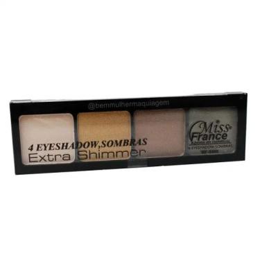 Imagem de Paleta de Sombras C/4 Cor 1 Miss France