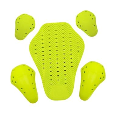 Imagem de Generic Jaqueta de motocicleta com 5 peças, cotoveleiras, ombreiras, proteção respirável para pilotagem, protetor de motocross de EVA para mulheres, adultos