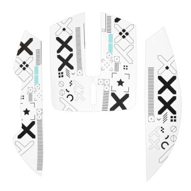 Imagem de Adesivos Grip Tape Antiderrapantes p/Mouse Attack Shark X11 Branco