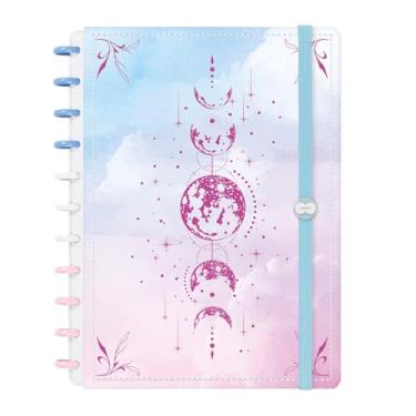 Imagem de Caderno Disco Inteligente G Cosmos Color Moon 80 Fls