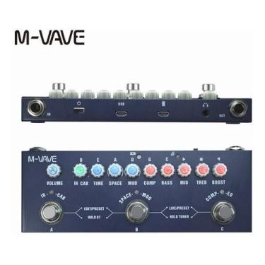 Imagem de Pedal Contra Baixo Elétrica Portátil C/ Efeito Chorus, Phase Shift, De