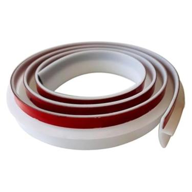 Imagem de BYYINGSUS Alargando a tira de vedação do porta-malas do carro e ampliando a lacuna na borda superior do teto do carro (branco)