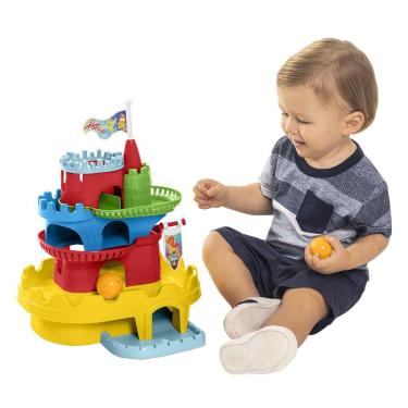 Imagem de Brinquedo Educativo de Montar Castelo 8 Peças Tateti Ref 893