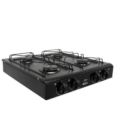 Imagem de Fogão Gás Portátil Sobrepor Mesa Inox 4 Bocas - Clarice [0]