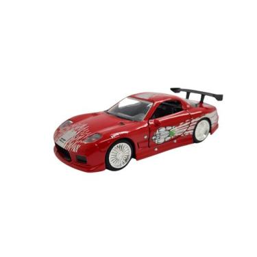 Imagem de Miniatura Velozes E Furiosos Mazda Rx7 1993 1:32 Jada, Vermelho
