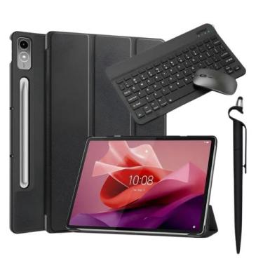 Imagem de Kit Case P/ Tab Lenovo P12 12.7' + Teclado E Mouse + Caneta - Dealfind