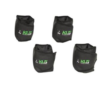 Imagem de Kit Tornozeleira Caneleira Courvin De Peso 2Kg 3Kg 4Kg 5Kg