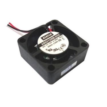 Imagem de Cooler 12V 25X25X10mm Rolamento 0.08A 10000RPM - 2,0CFM - Berflo 2 Fio