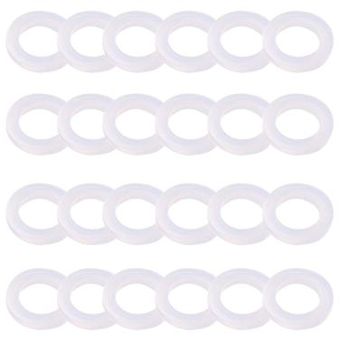 Imagem de Arruelas de mangueira de chuveiro SDTC Tech para evitar vazamentos de silicone para encaixes padrão de mangueira de jardim de 6,35 cm