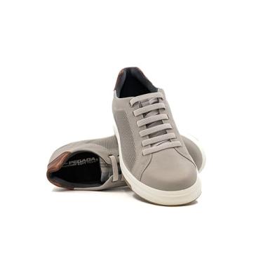 Imagem de Sapatênis Pegada Trace Casual Masculino (Cinza/Marrom, BR, Adulto, Numérico, 40)