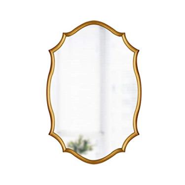 Imagem de Espelho moderno espelho de banheiro espelho decorativo montado na parede espelho decorativo de parede espelho de parede adequado para quarto, banheiro, sala de estar entrada (tamanho: C)