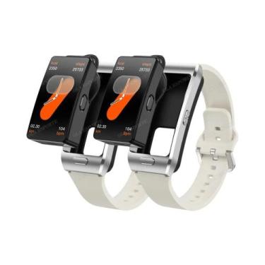 Imagem de Relógio Inteligente Unissex Com GPS E Bluetooth 2 Em 1 Com Fones De Ou