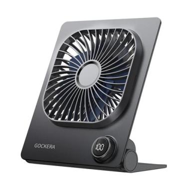 Imagem de Ventilador de mesa GOCKERA 6.61" Bateria ultrafina 5000mAh 100 velocid