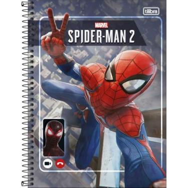 Imagem de Tilibra - Caderno Espiral Capa Dura Universitário Connect 10 Matérias Spider-Man Game 160 Folhas - Capa 3 - Spider Man Selfie