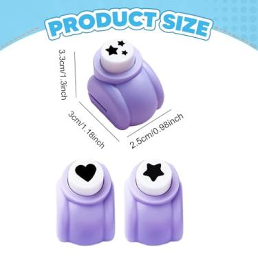 Imagem de oshhni Kit de gravação em papel, brinquedo educacional, portátil, profissional, criativo, faça você mesmo, ferramentas de gravação para pré-escola, meninos, Conjunto de 3 Peças de Estrelas