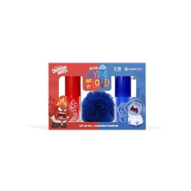 Imagem de KIT LIP OIL RAIVA LIP OIL TRISTEZA CHAVEIRO POMPOM