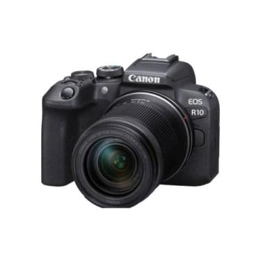 Imagem de Câmera Digital Canon EOS R10 24.2MP 4K com Lente RF-S 18-45MM IS STM  