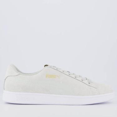 Imagem de Tênis Puma Smash V2 BDP Cinza Claro, 42