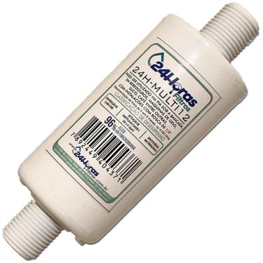 Imagem de Filtro Purificador Água Universal Rosca 1/2 Refil Adaptação