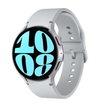 Imagem de Pulseira Branca Flexível Compatível SAM Watch 4 Textura Suave