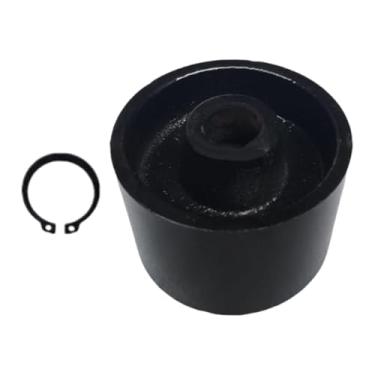 Imagem de MotiveTech Roda de macaco de chão para macaco de chão de 3 toneladas e 4 toneladas, peças de reposição resistentes e suaves, fáceis de instalar, acessórios de, Roda 82mm Furo 20mm