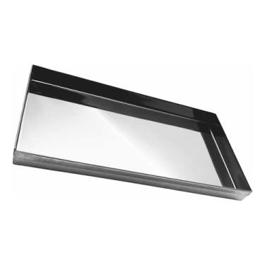 Imagem de Bandeja Inox 45 X 25 X 2 Para Salgados