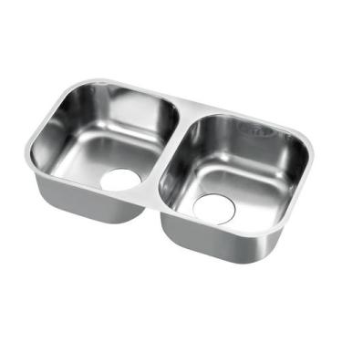 Imagem de Cuba Dupla Docol Spice 71x40 01701704 Inox Polido, UNICA