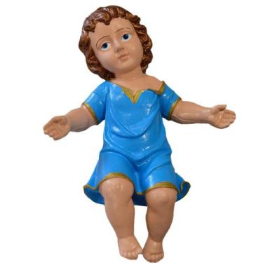 Imagem de Menino Jesus Inquebrável 34cm - Imagem Sacra PVC