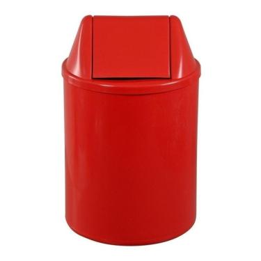 Imagem de Lixeira Plástica Com Tampa Vai-vem 50 Litros