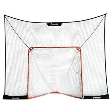 Imagem de Franklin Sports Lacrosse Goal Backstop – 30,5 cm x 22,8 cm FiberTech LAX Backstop serve para a maioria dos objetivos oficiais de tamanho 182,88 cm – Interior/exterior Lacrosse Play – Rápida configuração e quebra