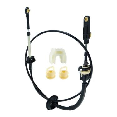 Imagem de Cabo de câmbio de transmissão automática adequado para Ram 2500 2012-2018 Ram 3500 2011-2023 Ram 4500 2011-2015 Ram 5500 2011-2015 Substitui 68261253AC 68039341AC 68000 393411 AE, com kit de reparo de