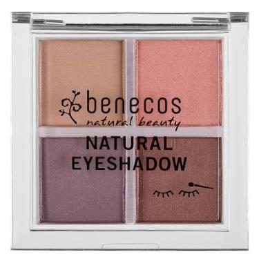 Imagem de Benecos Quattro, paleta de sombras, fosco e brilhante, de longa duração, sem manchas, maquiagem de sombra natural (belos olhos)