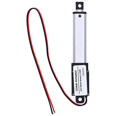 Imagem de RiToEasysports Atuador Linear 12V Curso de 2 Polegadas Com Interruptor de Limite Integrado, Tubo de Alumínio de Metalurgia do pó para Armários de Lâminas de Ventilador de Abridor de Janela Robótica