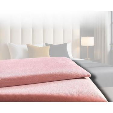 Imagem de Cabeceira Estofada Modular Alta para Cama Box King/Queen/Casal – Kit de Módulos 120x20cm, Vários Tamanhos e Cores(Rosa,Solteiro - 5 Módulos)