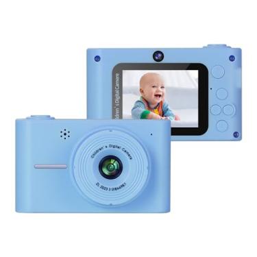 Imagem de Câmera Digital 1080P Selfie Infantil 20MP para Meninos e Meninas 8X Tela de 2 0 Polegadas Lentes Duplas Presente Feriado Ótimo Crianças