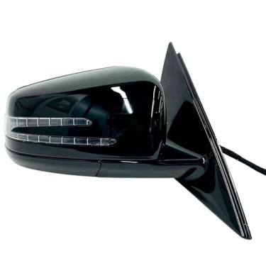 Imagem de CAMIL Espelho de porta lateral dobrável elétrico, retrovisor compatível com Mercedes Benz W212 E Class E300 E350 E400 Sedan modelo ano 2009-2015 (lado direito do passageiro)