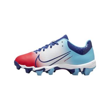 Imagem de Nike Hyperdiamond 4 Keystone Big Kids Chuteiras de softbol (FZ8655-601, carmesim claro/azul báltico/branco/azul real profundo), carmesim claro/azul báltico/branco/azul royal profundo, 10 Big Kid