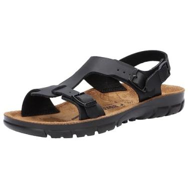 Imagem de Birkenstock Saragossa BF, sandálias com plataforma para mulher, Preto 500863, 36 BR