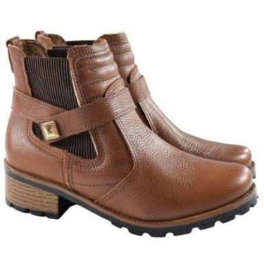 Imagem de BOTA FEMININA PEGADA 281412 02 CHELSEA  FORRADA COM LA PRETO-Feminino