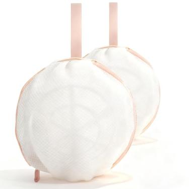 Imagem de 2 peças de sacos de lavanderia para lavadora e secadora, sutiã lingerie, roupa íntima