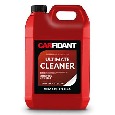 Imagem de Carfidant Limpador de interiores – remove manchas e limpa profundamente assentos de carro, couro, tecido, estofamento, plástico, painel e mais – Kit de limpeza de carro e spray de detalhes internos
