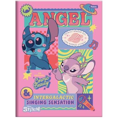 Imagem de Caderno Brochurão Universitário 200x275mm Capa Dura 80 Folhas Stitch Capa B Foroni