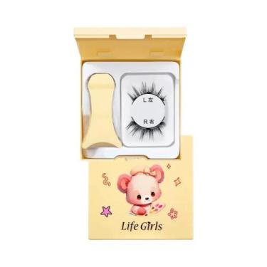 Imagem de Cílios Magnéticos Naturais E Espessos Para Meninas, Reutilizáveis, Sem