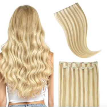 Imagem de Extensões de cabelo GOO GOO Real Human Hair 18 polegadas 70 g 2 unidad