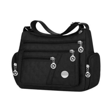 Imagem de Bolsa Transversal Grande Unissex Estilo Oxford Tecido Fashionável Bols