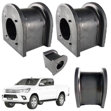 Imagem de Par Bucha Barra Estabilizadora Dianteira Hilux 2016 2017 2018 2019 2020 2021 2022 2023 2024 2025 Em Diante - MB793, 48815-0K090, GP0451