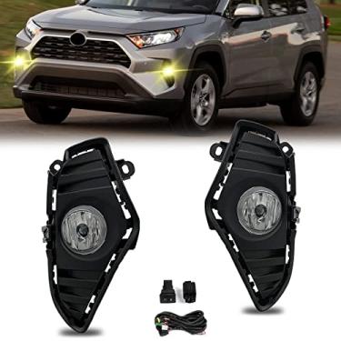 Imagem de Shocklight Substituição de faróis de neblina para Toyota RAV4 2019 2020 2021 2022 Lâmpada de para-choque dianteiro